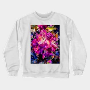 The Colourful Rhododendron Crewneck Sweatshirt